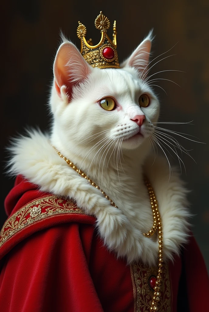 Europe、The prosperous royal city、The corrupt aristocracy、Blood、The ladder of rights、hymn,A white cat is crowned queen