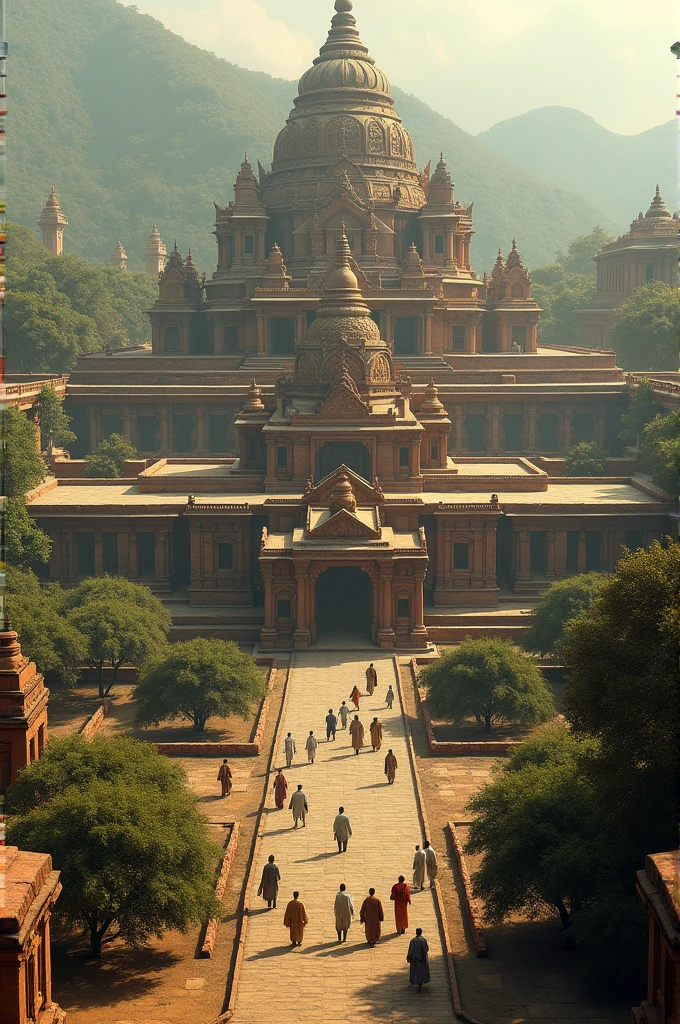 These prompts should help generate vivid and detailed images that capture the essence of the story related to the historical significance and tragedy of Nalanda University.