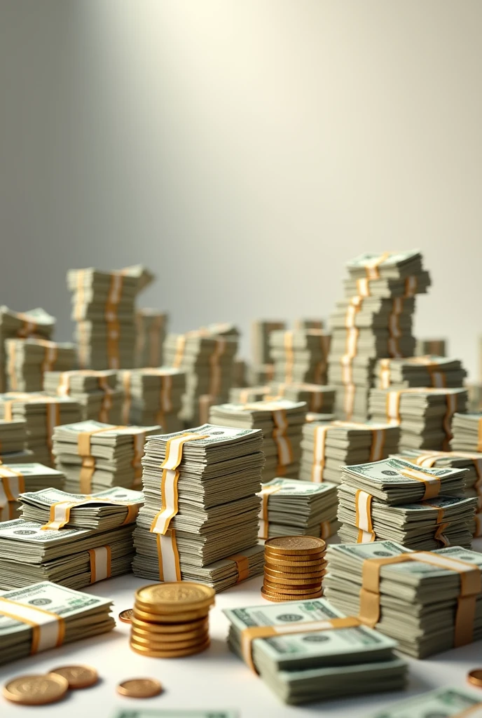 Many Bundles of money