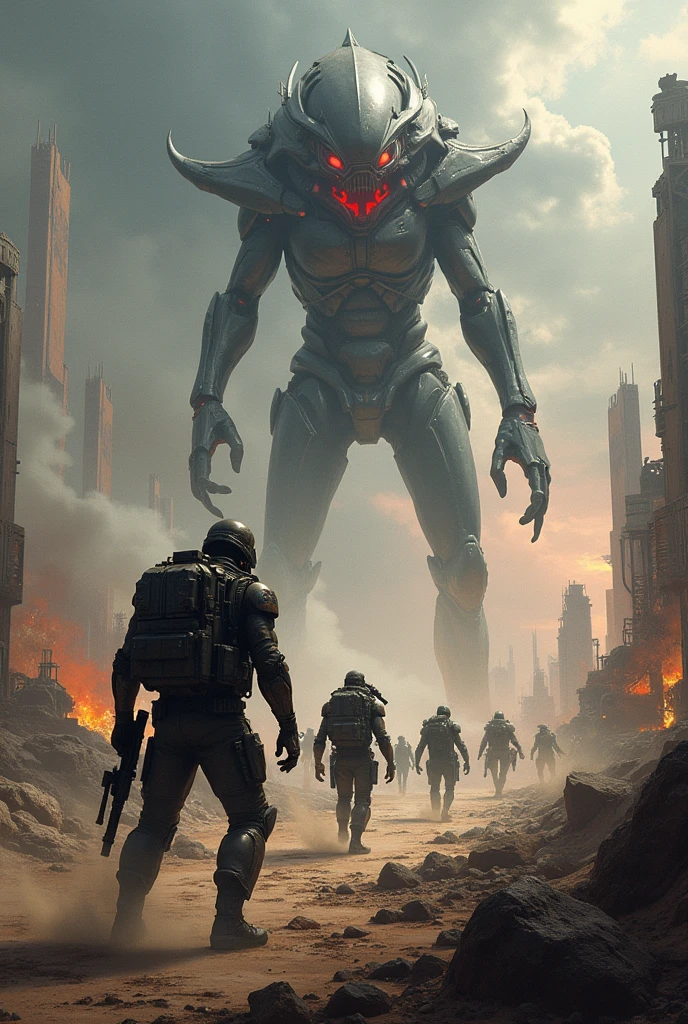 The war of human and alines