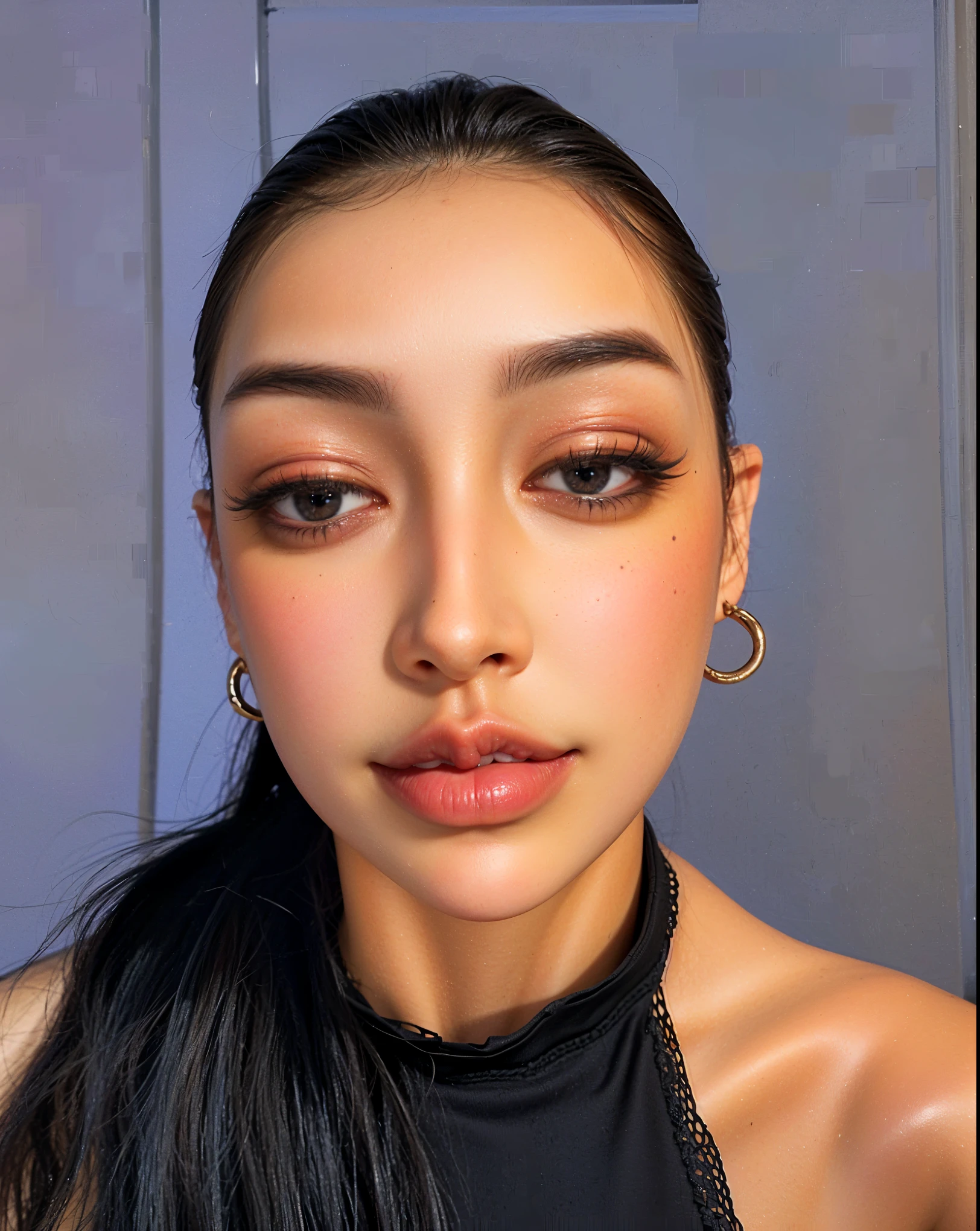 Game Art,Best image quality,Maximum resolution,8K,(A bust photo),(portrait),(Head close-up),(Rule of Thirds),Unreal Engine 5 rendering works,20 year old girl,((Queen)),The eyes are very detailed,(Large Breasts),Elegant and noble,light,Ray Tracing,Game CG,((3D Unreal Engine)),OC rendering reflection mode,4K,Ultra-clear,Sensual,Translucent lace,Fair and plump figure,Pretty Face,Glossy Gel Coat,身着华贵礼服的Queen,Crystal Gem Crown,Necklace jewelry,blue eyes,The tattoo is very three-dimensional,Gorgeous and intricate tattoo designs,Ultra-clear portrait,Sexy thick lips(Red lipstick),Gorgeous clothing,Diamond Gold,Luxury Costume Jewelry,Diamonds of the Universe,There are tattoos on the arms,thick lips black man,Big mouth