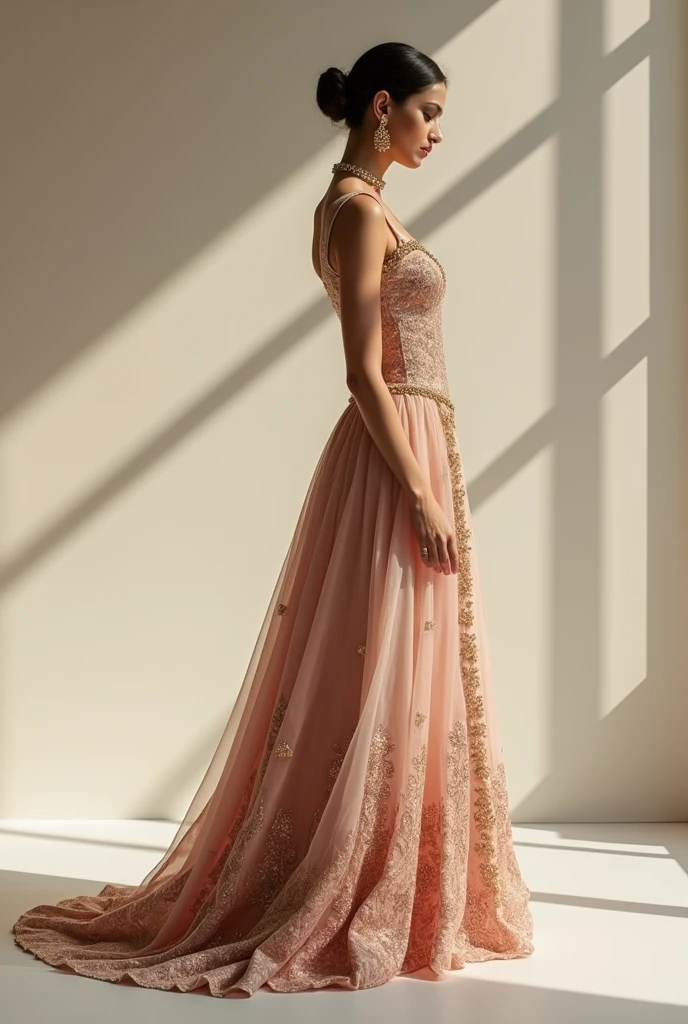 Beautiful elegant modest anarkali designs with corset