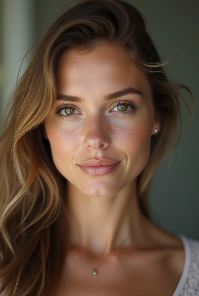 A beautiful woman who looks like she has a degree in mental health studies. 
