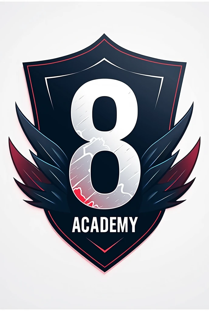 logo for Football Academy with the text 'One 8 Academy'