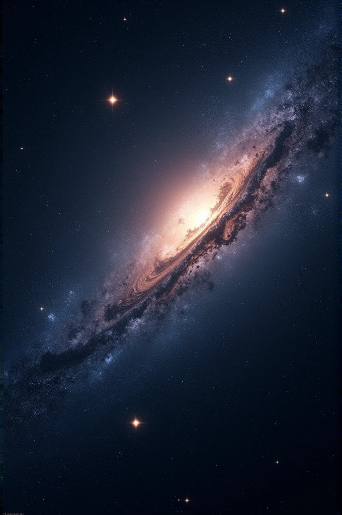 Outer space with many stars 