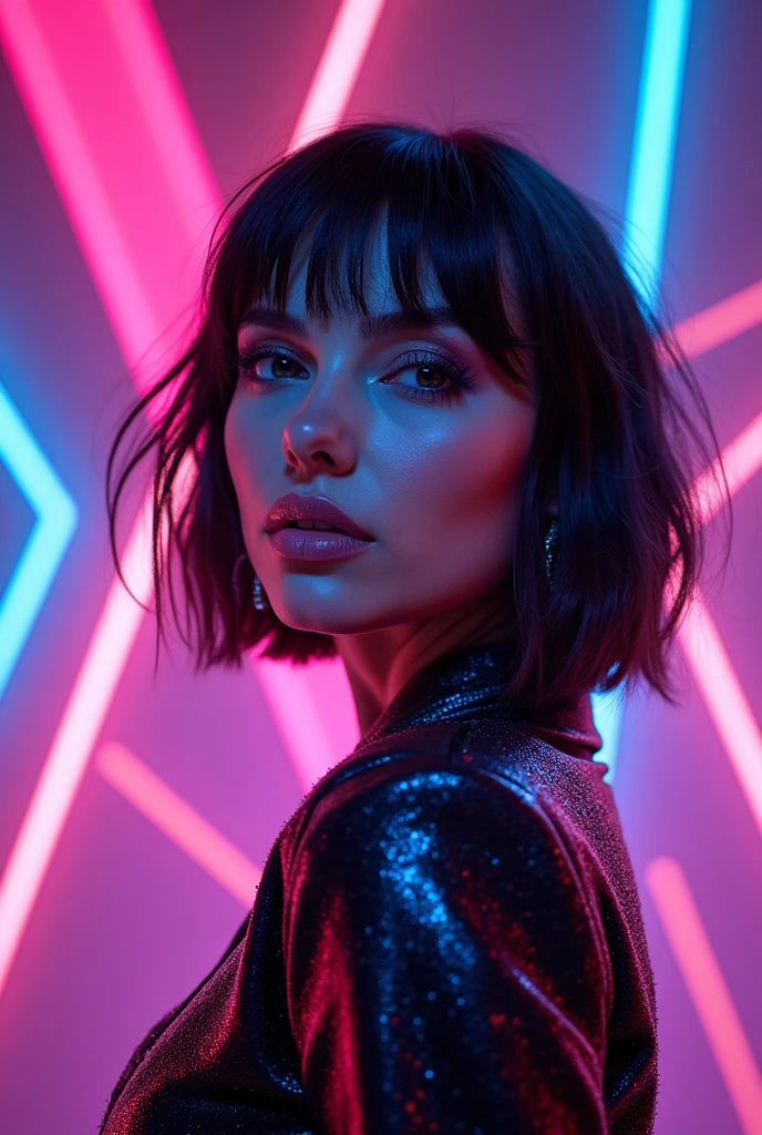 replace the word brat with fashion club in the brat album cover by charli
