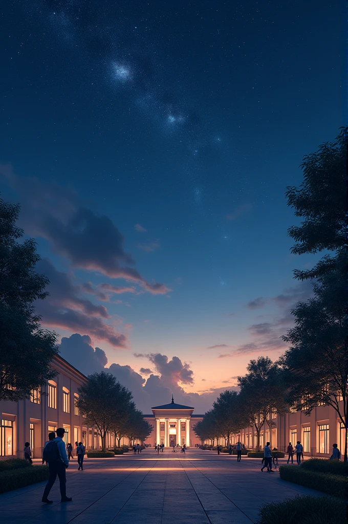 The star night of Chiang Mai Rajabhat University