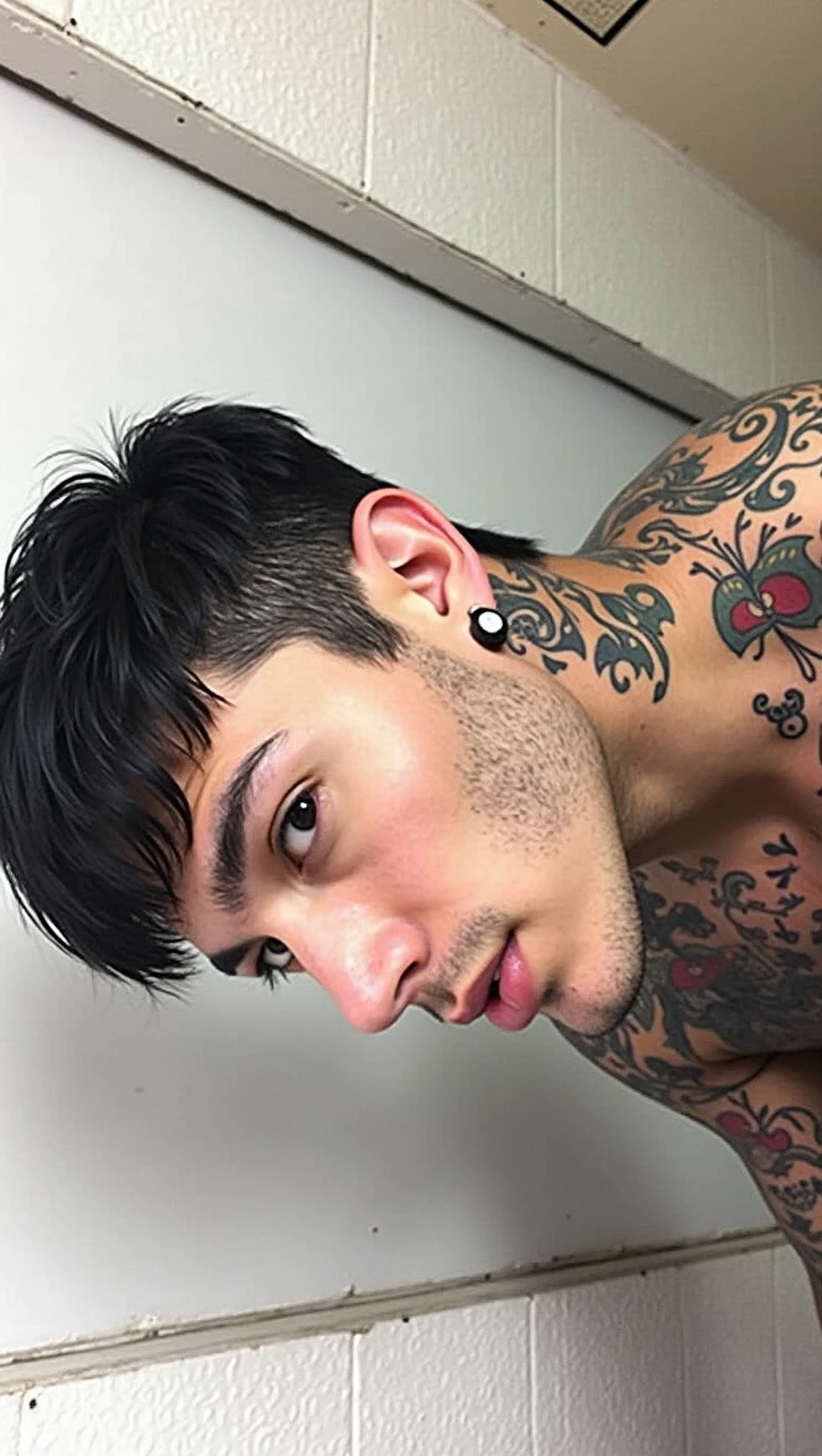 trap with tattoos and street