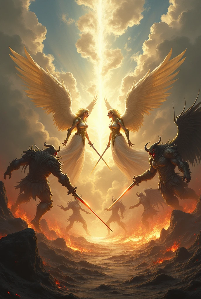angels against demons