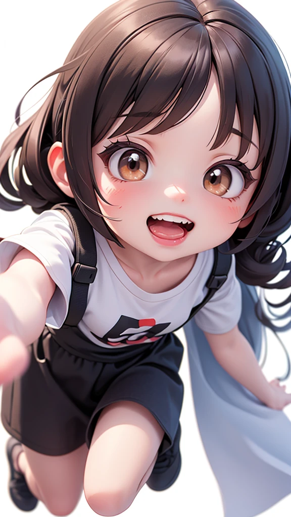 Highest quality、High resolution、Detailed Background、(Beautiful face in every detail:1.4)、Anatomically correct、(Detailed facial expressions)、(fine grain:1.2)、Teenage Beauty、Cute hair color、Braided Ponytail、Braided bob cut、Braided twin tails、Lower grade primary school students, Gymnastics Classroom、(Pastel colored sleeveless tight gym clothes:1.5)、Perfect body line、((Hanging from an iron bar with both hands:1.5、In the middle of a pull-up))、Physical limits、Very tired、Full body shot from the front、Close-up of the mouth、(Sweaty:1.5)