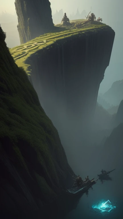 masterpiece, best quality, (extremely detailed CG unity 8k ), (best quality), (best illustration), (best shadow), absurdres, realistic lighting, (Abyss), beautiful detailed glow, art by PeterMohrBacher,