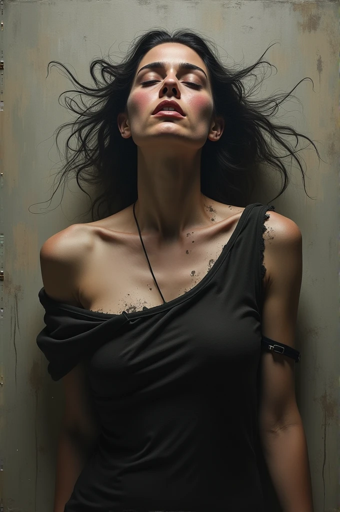 The theme is to paint some motif that alludes to violence and discrimination against women.