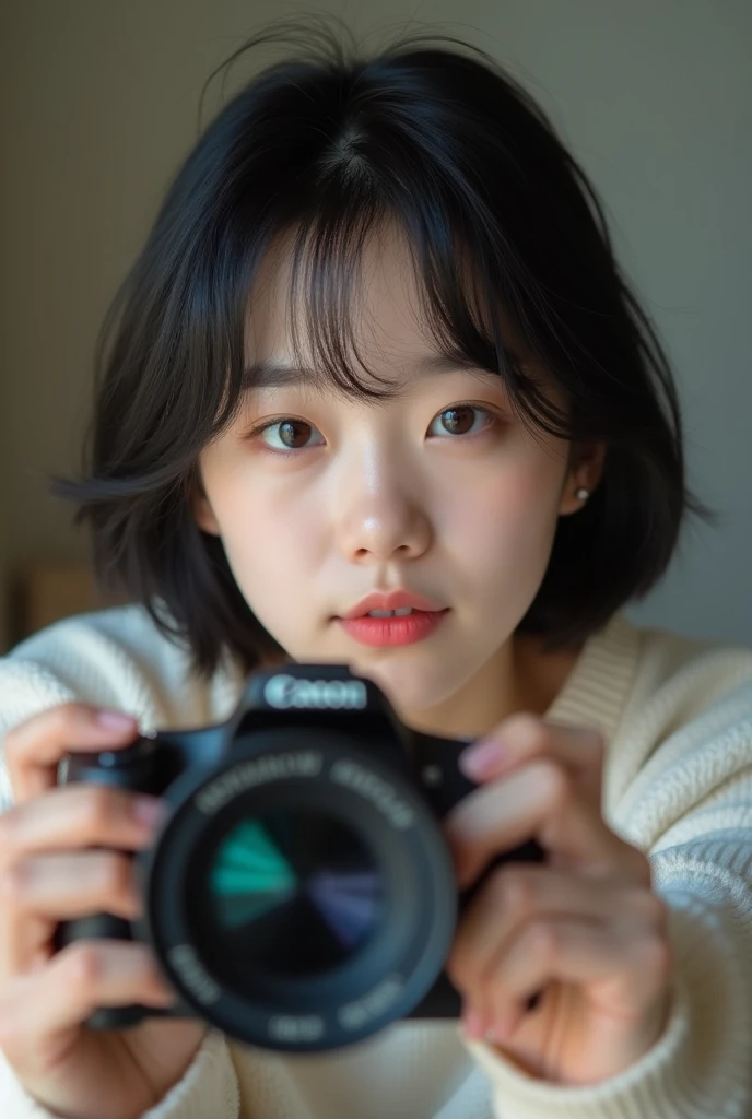 A 16-year-old Korean girl selfie
