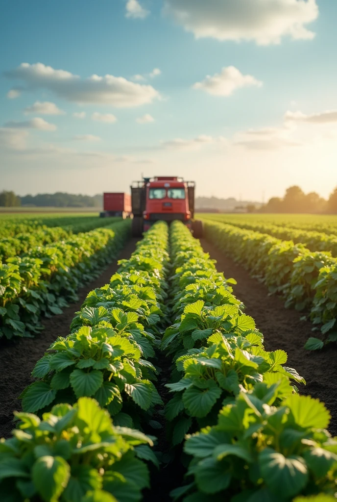 Agricultural supply chain, production, transportation and sales
