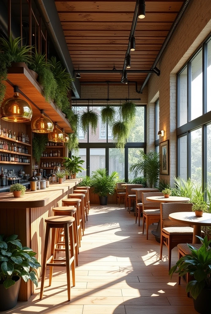Unique cafe design 