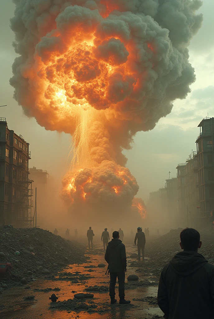 A bomb releasing fecal chloroforms everywhere