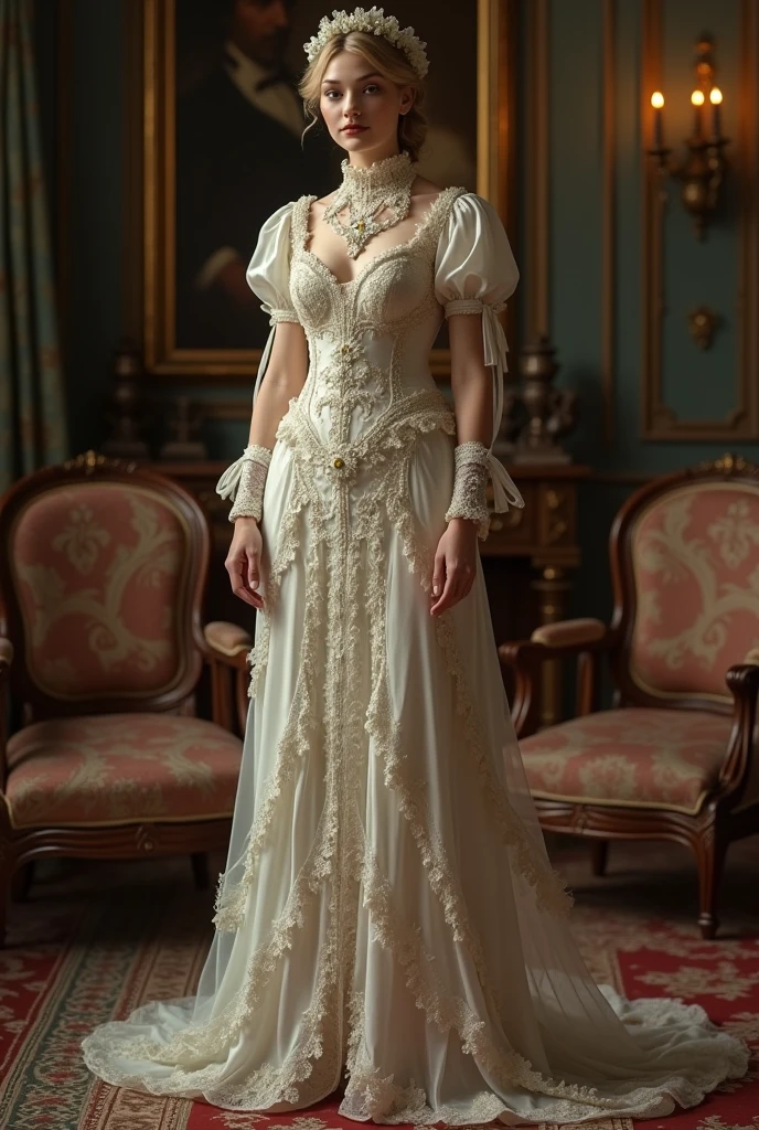 Costume de femme style 1900
