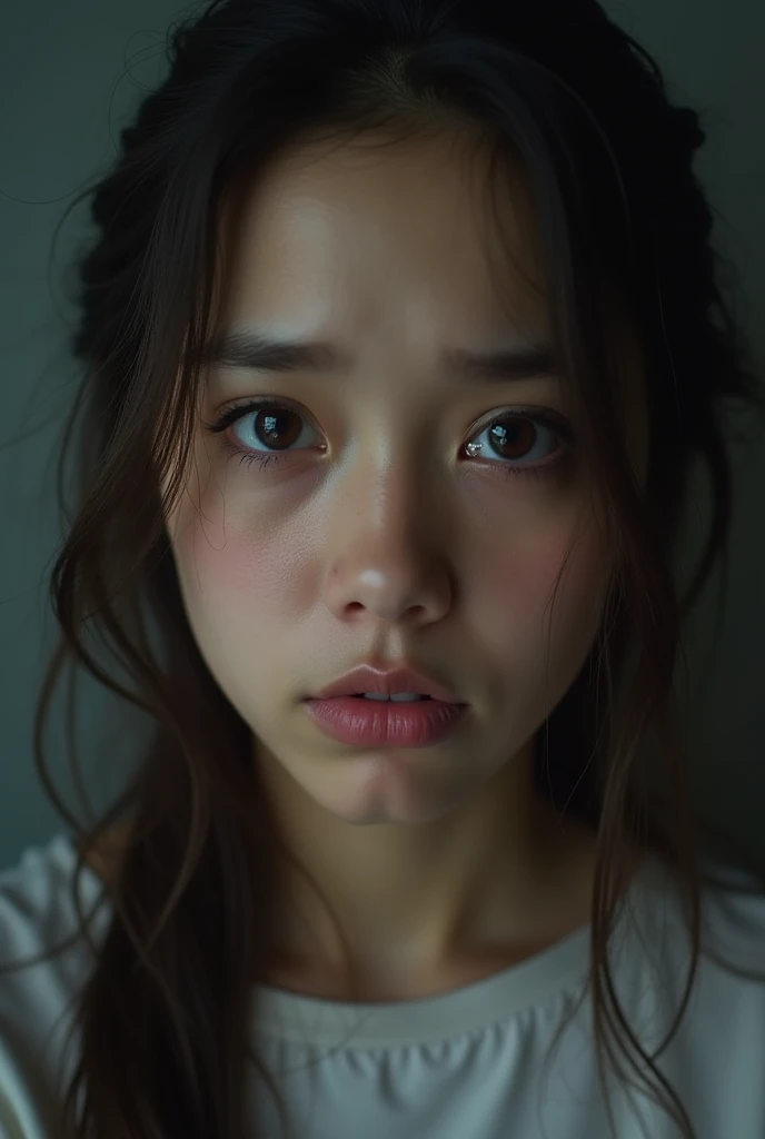 A girl with worried face with the heading of ectopic pregnancy 