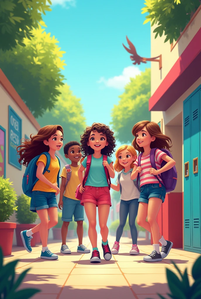 middle School girls