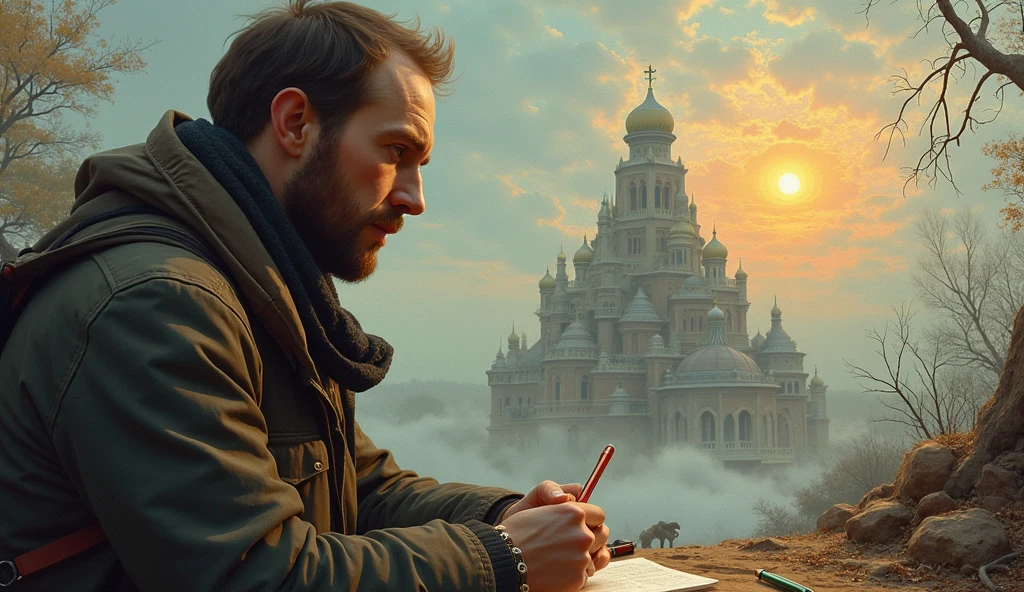 Make an image of geographer Leon Mechnikov