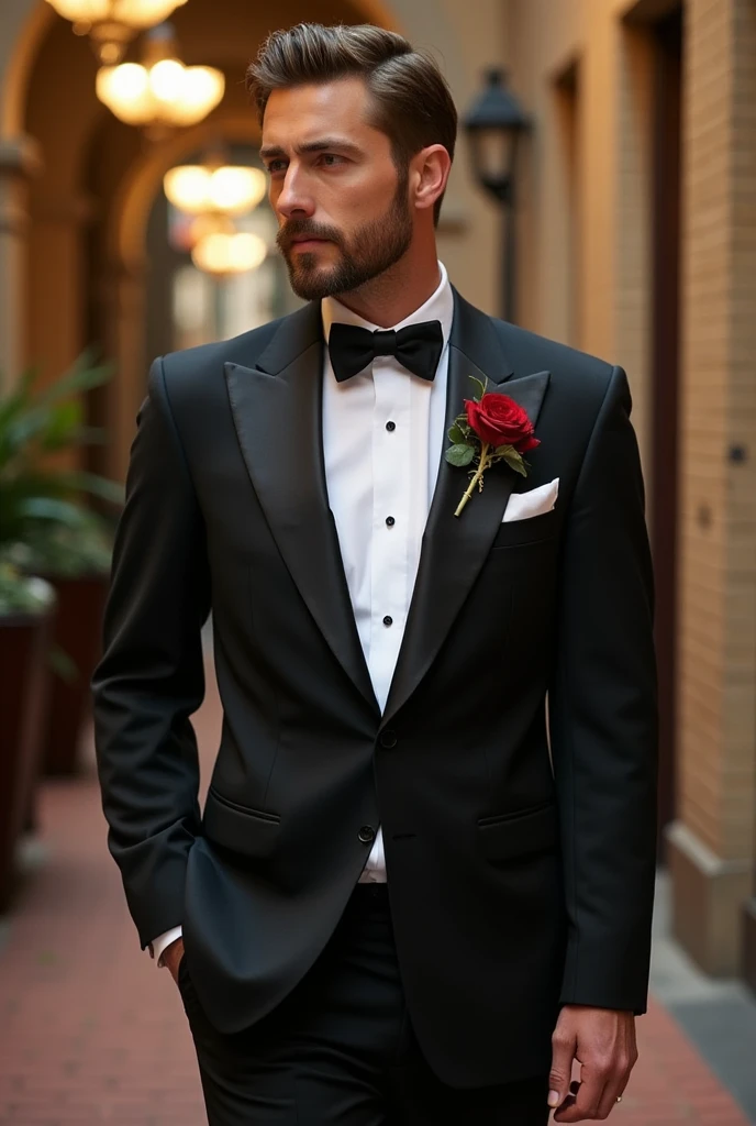 I want the tux suit