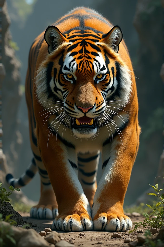 Give me dangerous tiger picture