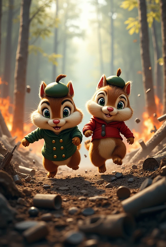 Chip 'n Dale in the War 
