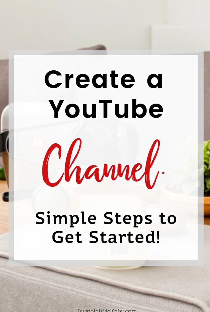 "Create a YouTube Channel: Simple Steps to Get Started!"