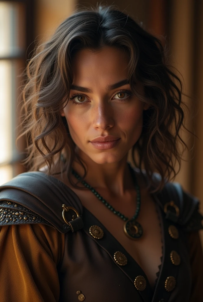 Male,beauty, brown medium hair, old, brown skin, game of thrones