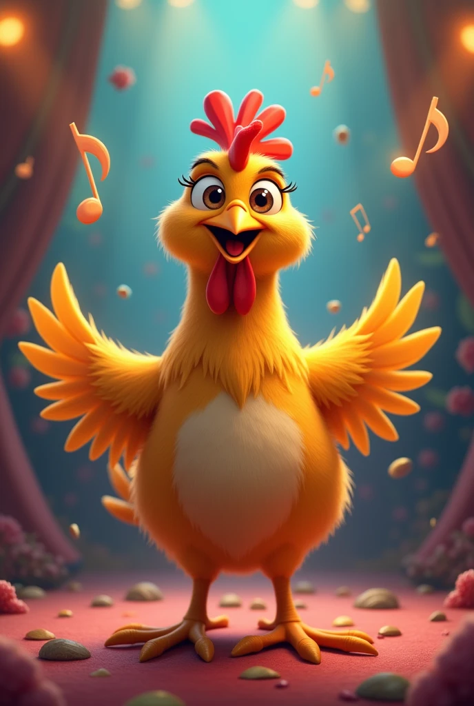 Chicken that sings