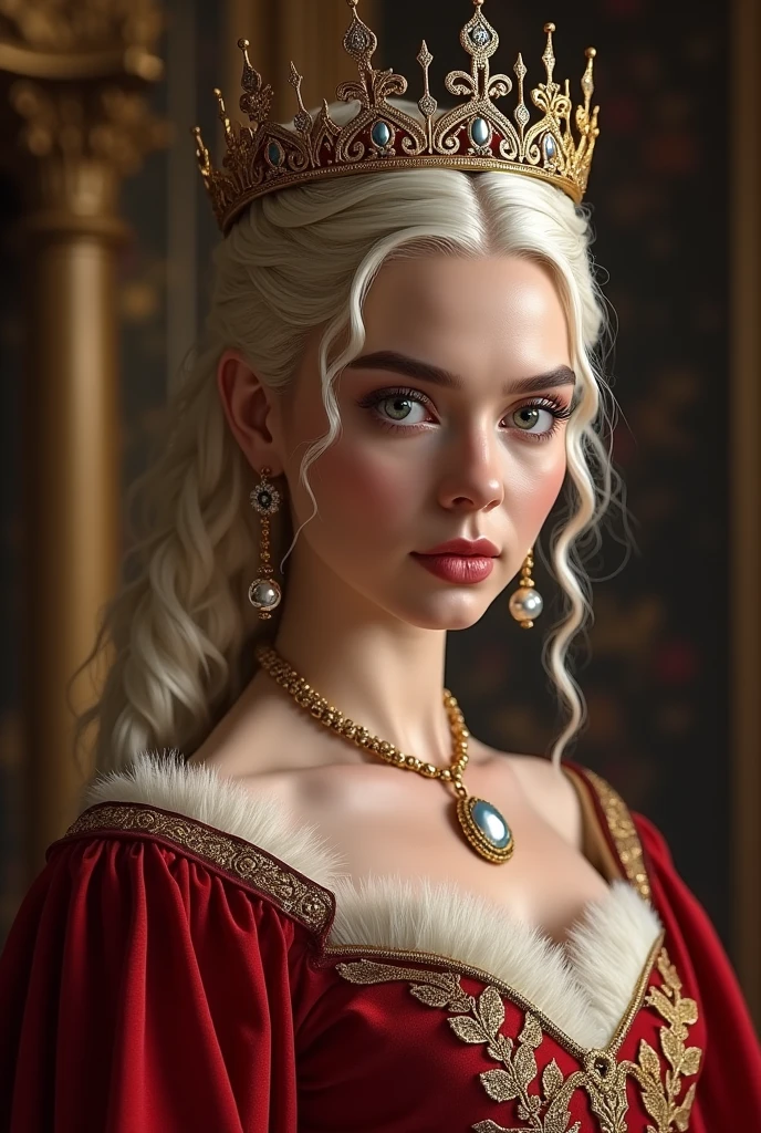 anya taylor joy as queen rhaenys targaryen