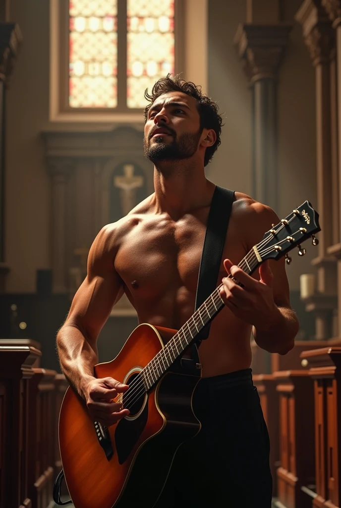  muscles, virtuosismo musicl, guitar and christian faith, church, GOD, skill, music, bodybuilding, fitness life