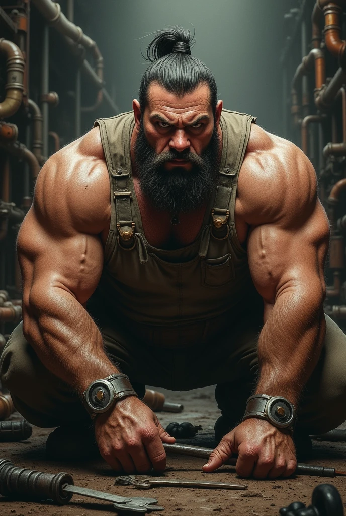 Hard working man 