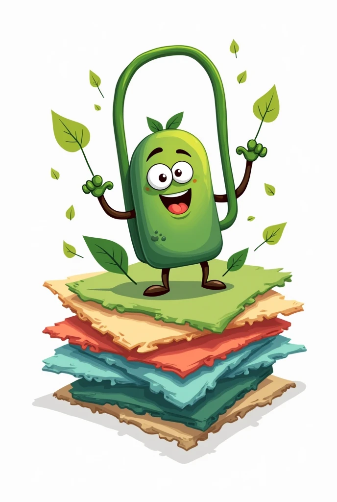 Create a quirky logo for a paper recycling company