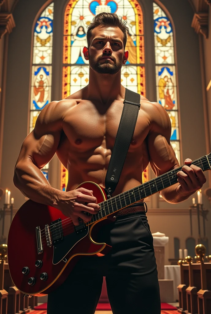 muscles, virtuosismo musicl, guitar and christian faith, church, GOD, skill, music, bodybuilding, fitness life, college, diploma, professional life