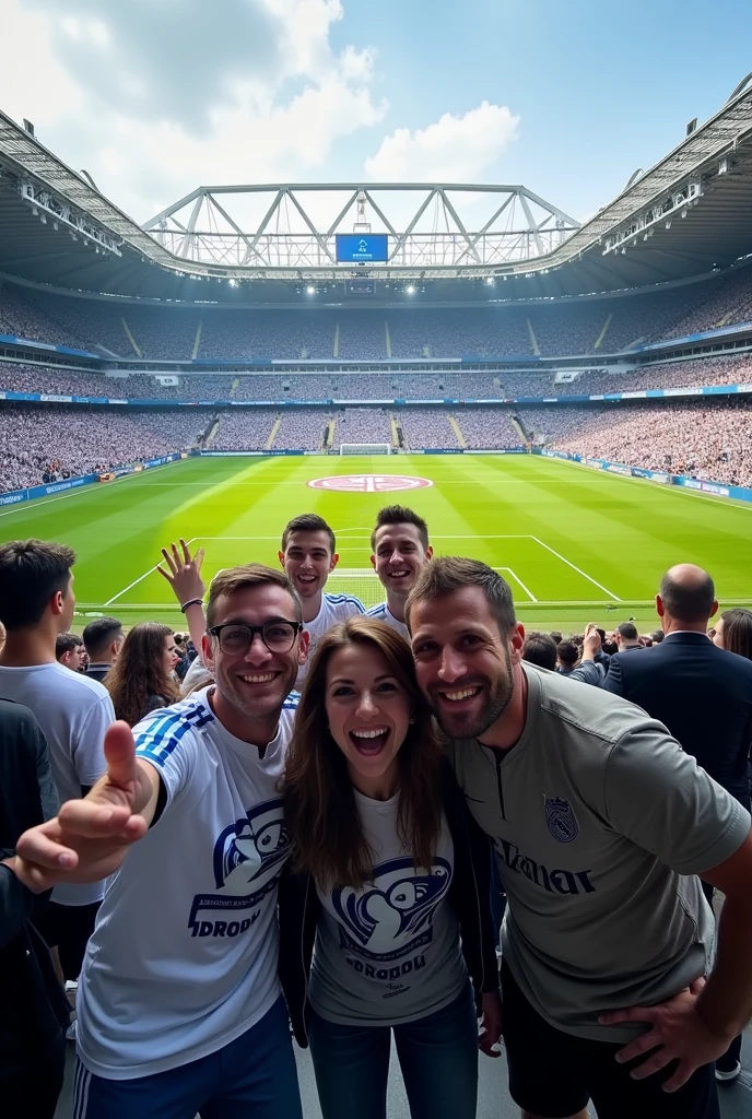 Gift photo visit to the Santiago Bernabéu 