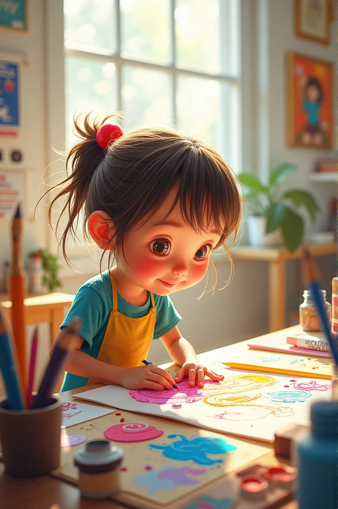 Easy drawing work