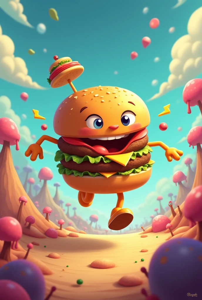 A burger that goes