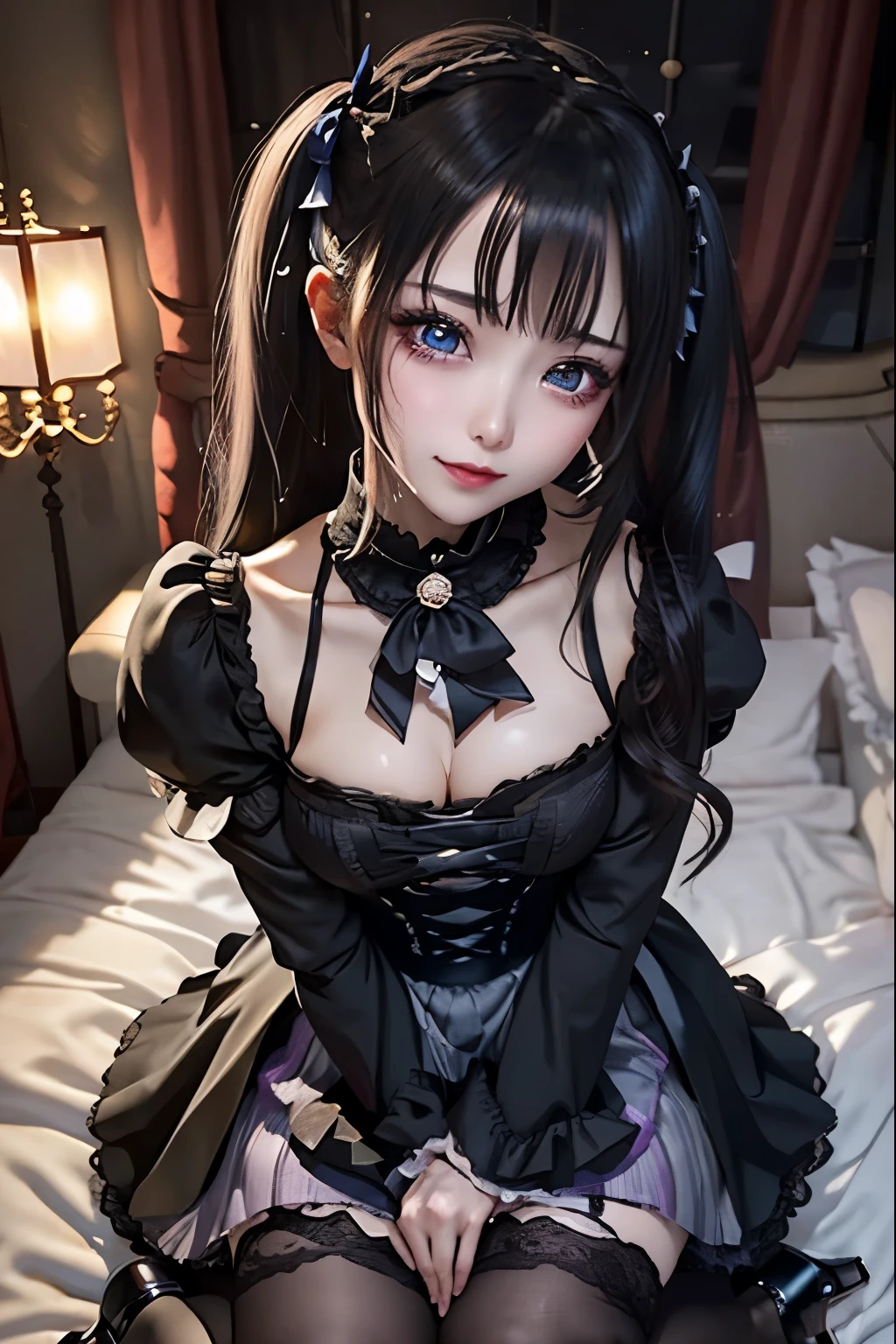 ハードなDark Gothicメイク、Black dark eyeshadow、sad、Good skin radiance、Dark Gothicメイク、Dark smile、palace、The beauty of fragrance、24-years-old、Expressions of intense sexual pleasure、Embarrassed look、Dark Gothic、Highest quality、Expression of sexual pleasure without pain、Drunk face、Purple maid outfit、mysterious、noble、Loving smile、Twin tail hair、Right eye is blue、Left eye is red、Super tempting pose、Platform heel shoes、Heavy makeup、Gothic Lolita Clothing、Silver Hair、Long Hair Straight Hair、Cute Gothic Lolita Dress、Beautiful Face、Elegant face、Attractive face、Stained glassの背景、Chest glistening with sweat、The room is dark、goth long dress、Bell Sleeves、Wizard Sleeve、Decadent look、Sexually excited expression、Wet shiny thigh water、Thighs that are wet and shiny with oil、Background of a room full of roses、Sad look、Rose Maiden、The embroidery is pink、The dress has pink embroidery.、Thigh-high socks、Knee-high socks、Gentle expression、Dark black eyeshadow、Stained glassとバラの背景、Thighs are a little thin、Female Duo、Female couple、dark church background、Stained glass、Black metal world、Dark Castle、Dark Room、Slender body、gothic long dress、Victorian dress、Small breasts、With a glass of wine in your right hand、With a lantern in his left hand、The bed is covered with roses、Her thighs are shining with sweat、My body is wet and shiny、There is a lot of glitter on the thighs、I am sweating、My thighs are sticky with sweat.、My thighs are glistening with sweat、My whole body is sweaty and shiny、I sweated a lot.、My thighs are sweaty、My wet thighs are glistening with sweat.、There is a lot of sweat shining all over my body、Slender body、I rest my head on the pillow、Sleeping in bed、Beautiful legs、Outstretched legs、Lying in bed、Lying on your back in bed、On all fours、Knee Up、Kneel、Put your arms behind your back、Kneeling on the bed、Super beautiful straight hair、Straight hair to the ends、Straight Perm Hair、Show off your glamorous thighs、Sit on the bed、Ass on the bed、Sitting with legs wide apart、Thighs are a little glamorous、