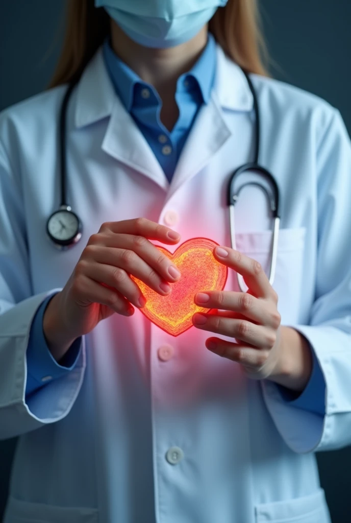 A medical report of heart blockage and sign by the doctor