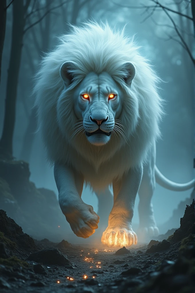 Ghost rider lion