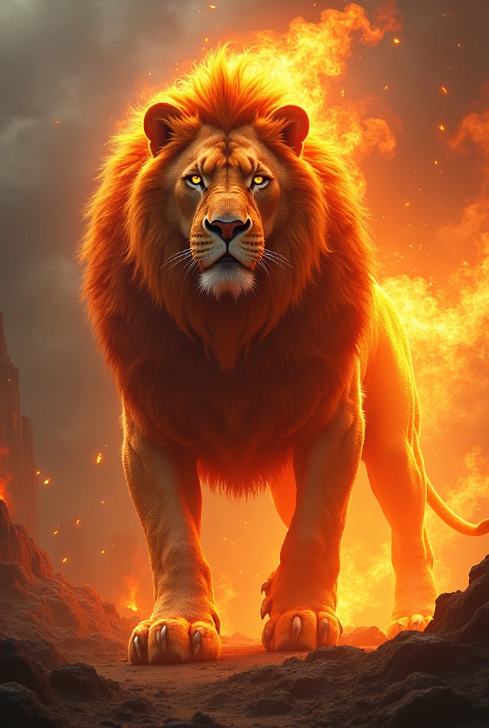 Scalaten fire lion