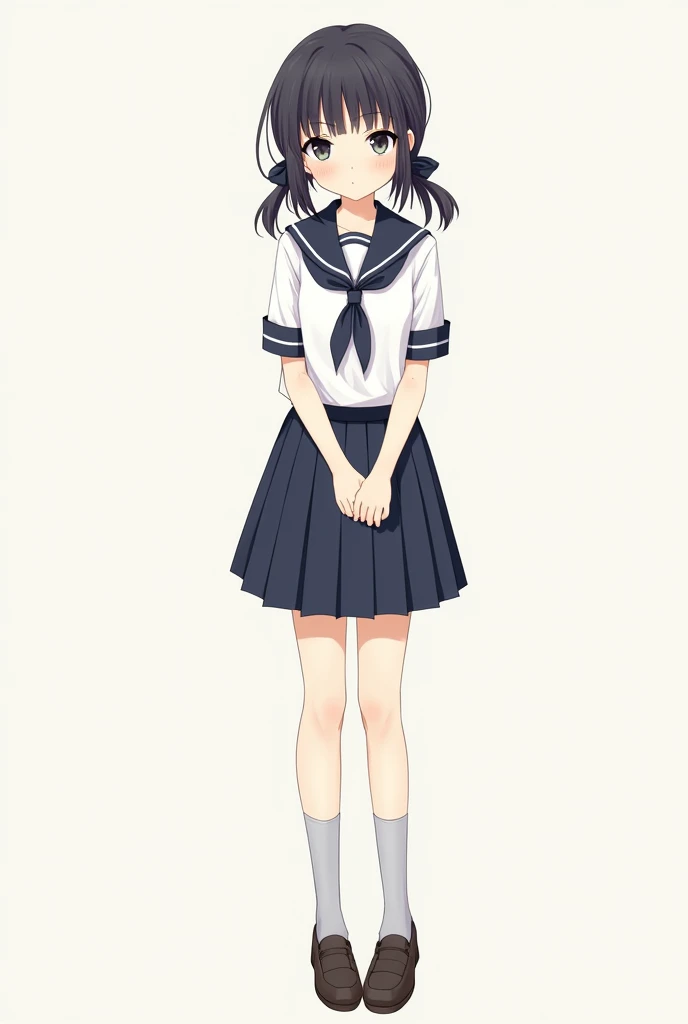 Two piece school girl