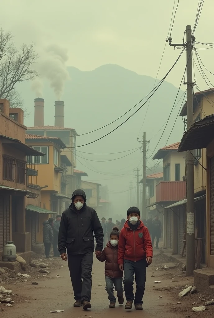 Air pollution in the Puno region