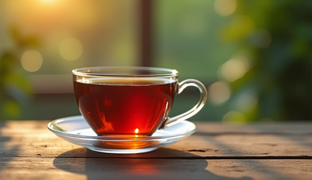 tea with cup on table png
