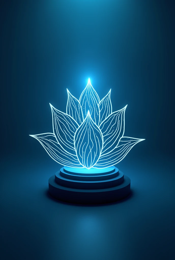 Prompt for AI Logo Design Tool:Logo Name: Ngoc YenTheme: Spiritual and TechnologicalDescription: Design a logo that merges spiritual and technological elements. The icon should feature a modern, geometric lotus flower intertwined with a digital circuit pattern. Use cool blue for the lotus, black for the circuit pattern, and white for the text “Ngoc Yen.” The design should be clean and professional, with the icon and text balanced. Ensure the text stands out clearly against the design elements.Keywords: Lotus, Circuit, Geometric, Modern, Digital, Cool Blue, White, BlackColor Scheme:Cool Blue: For the lotus and primary design elements.Black: For the circuit pattern and accents.White: For the text “Ngoc Yen.”Typography: Choose a sleek, modern sans-serif font for the text in white.Output Format: PNG