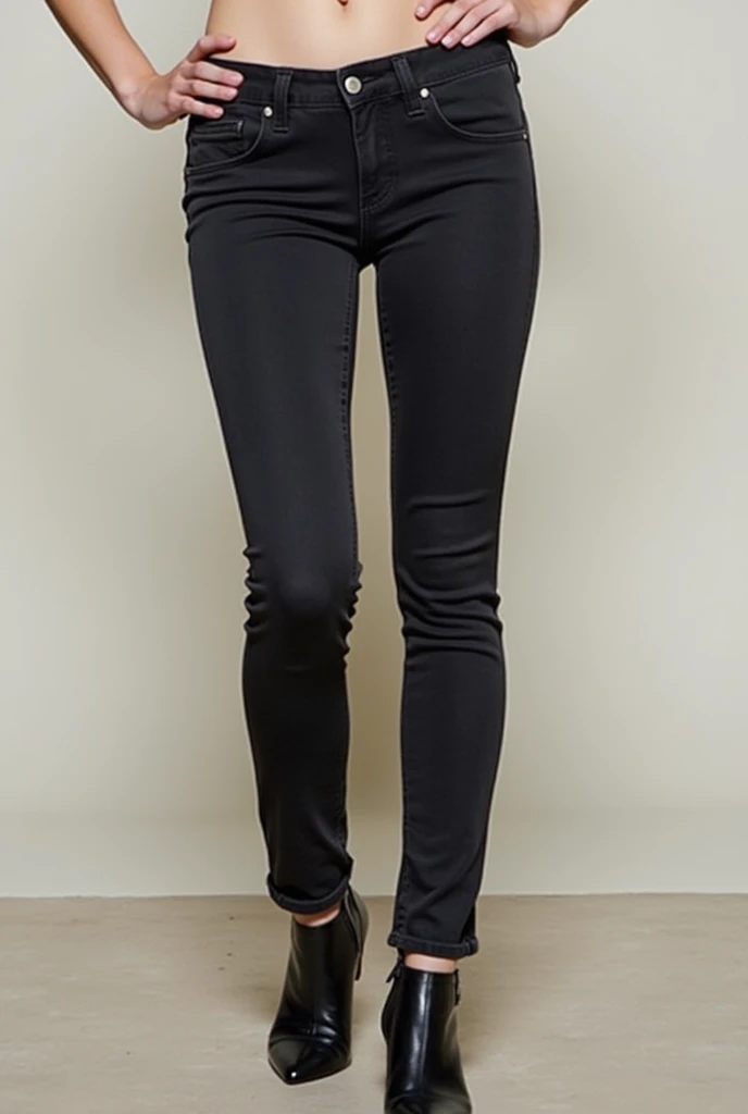 Calca black jeans  no cabide