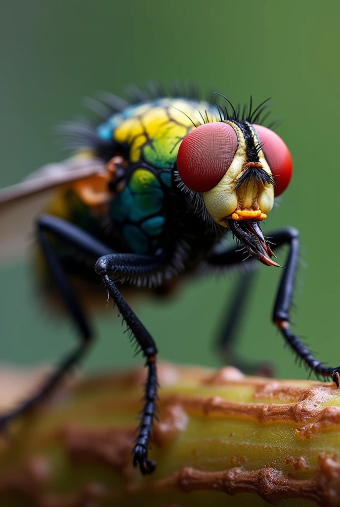 (photorealism:1.2), adventurous flea