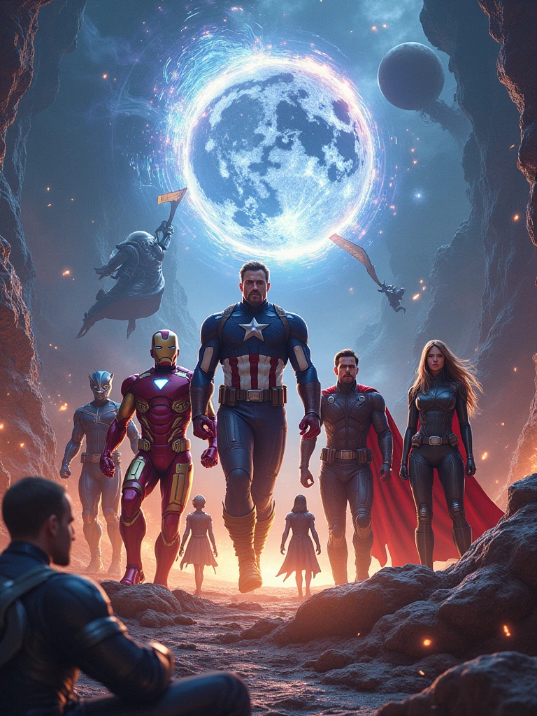 the avengers save the time