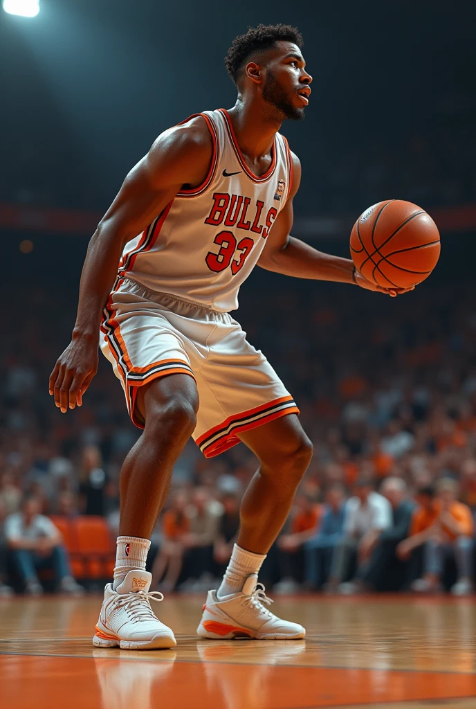 (photorealism:1.2), best player of basketball
